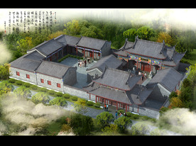 秦氏宗祠效果图