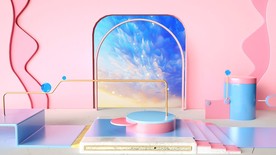 C4D 场景 C4D设计 颁奖