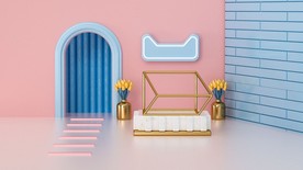 C4D 场景 C4D设计 颁奖