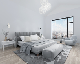 床头背景墙样机