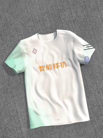 文化衫印花图样机图案可更改