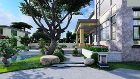 别墅景观园林方案效果图