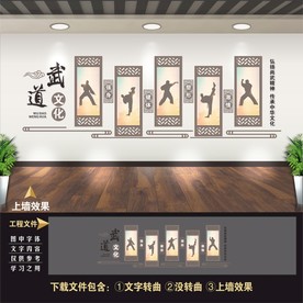 武道文化墙