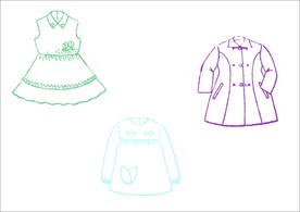 女童连衣裙设计