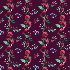 叶子花 炫彩 链条 设计