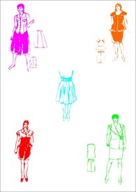 春季职业装  时尚设计