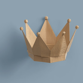 手工皇冠图标（牛皮纸）