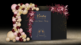 黑色高端迎宾区