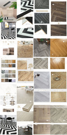 家居详情地板北欧简约人字拼