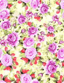 大牌女装  欧美元素 手绘花