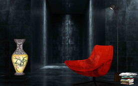 原创大气大堂背景墙