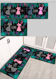 卡通厨房浴室入户地垫
