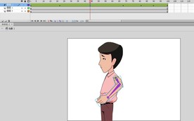 人物手部骨骼动态4秒