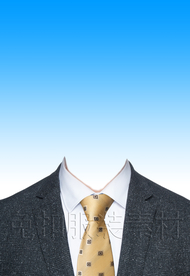 西装证件照服装模板