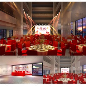 南京国信大酒店宴会厅效果图