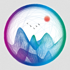 新中式山水装饰画