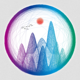 新中式山水装饰画