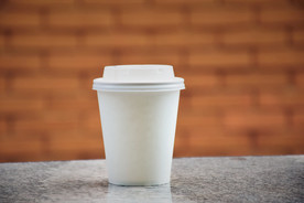 空白纸水杯样机