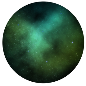 圆形星空图