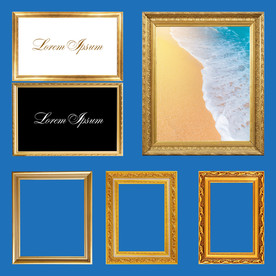 高清相框画框照片框相片框照片墙