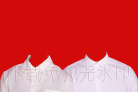 蕾丝边结婚登记照证件照服装模板