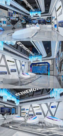 低碳环保展厅3DMAX模型