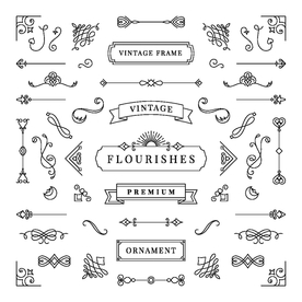 欧式花纹 欧式边框 欧式花边