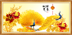 吉祥如意 花开富贵