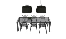 意大利餐桌3d模型