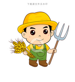 Q版小农夫高清图