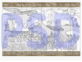 向往未来 浮雕设计