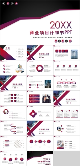 商业项目计划书PPT