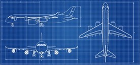 飞机设计草稿图
