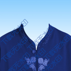 奶奶证件照模板