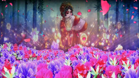 京腔京韵娃娃情 舞台背景视频