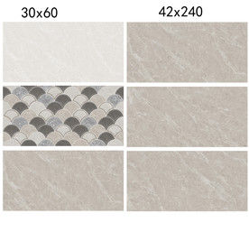 灰色大理石瓷片配套文件通道分色