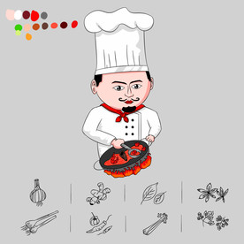 厨师形象设计