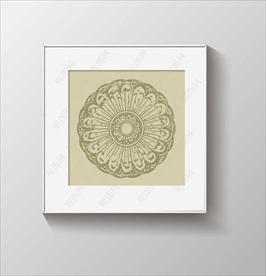 中式图案矢量图