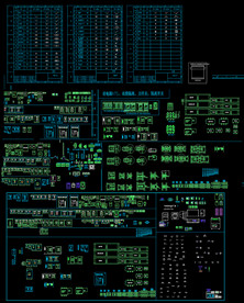 电气元件图块CAD图