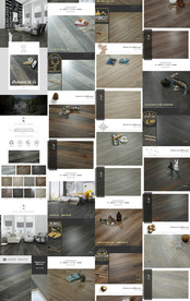 美式原木地板详情页家居商用