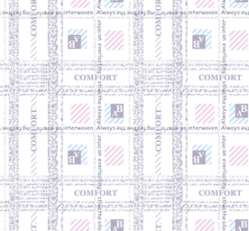 大牌效果字母格子乱花