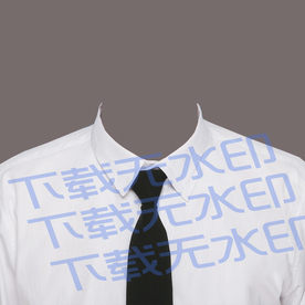 证件照衬衫模板