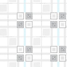 大牌抽象字母几何格子