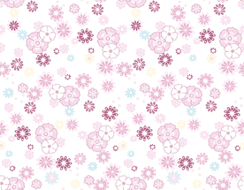 大牌抽象花卉碎花