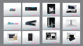 时尚年轻科技地产提案VI