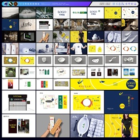 柠檬鱼vi 背景墙