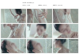 性感美女沐浴洗澡家用电器花洒卫