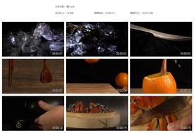 蒸大闸蟹活蟹蒸蟹吃大闸蟹鲜橙汁