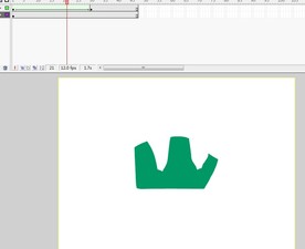 山的形状变成山字的动态