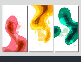 炫彩背景 企业会议 会议展